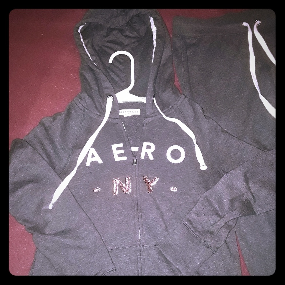 Aeropostale matching track suit